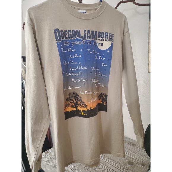 Oregon Jamboree Music Festival long sleeve, Medium, Rascal Flatt. 2012 - Picture 3 of 8